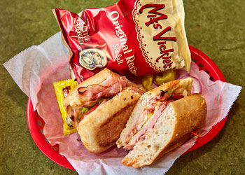 Ham & Swiss Sandwich